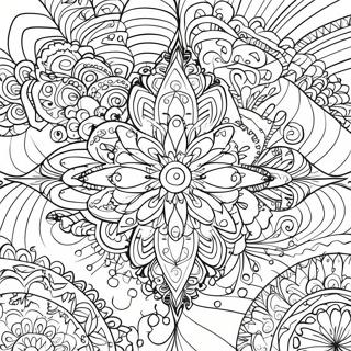 Kaleidoscope Coloring Page 30593-24656