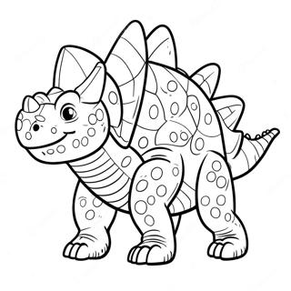 Ankylosaurus Coloring Pages