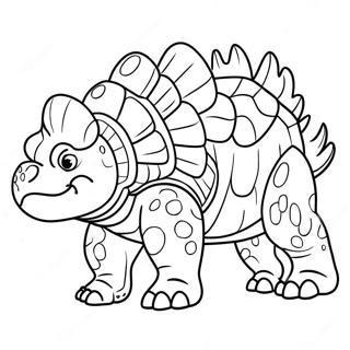 Ankylosaurus Coloring Page 30613-24670