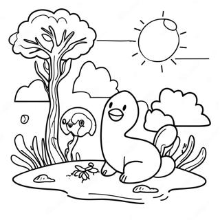 Ecology Coloring Page 30733-24766