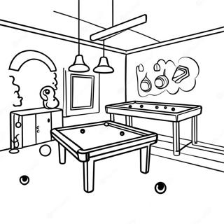 Rec Room Fun Coloring Page 30753-24782