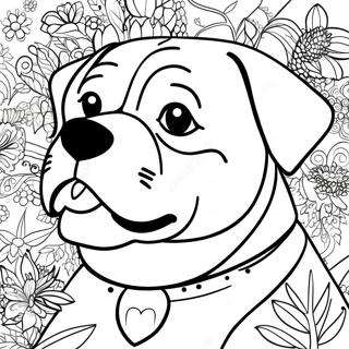 Rottweiler Coloring Pages