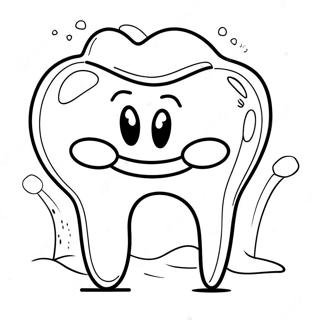 Dental Health Teeth Coloring Page 30793-24816