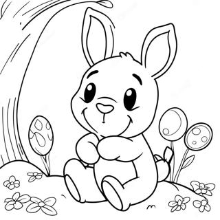 Winnie The Pooh Easter Bunny Coloring Page 30813-24831