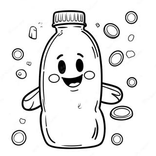 Stanley Water Bottle With Fun Stickers Coloring Page 30823-24840