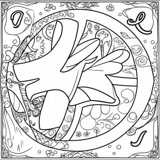 Asl Alphabet Coloring Page 30843-24860