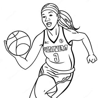 Wnba Coloring Pages