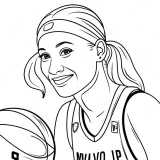 Wnba Coloring Page 30853-24863