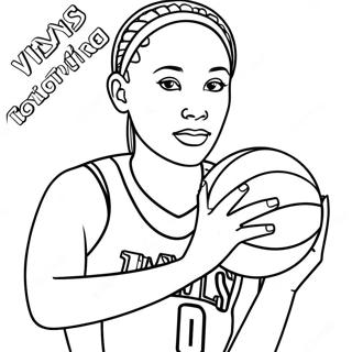 Wnba Coloring Page 30853-24864