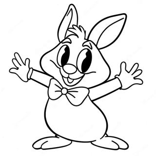 Roger Rabbit In A Silly Pose Coloring Page 30864-24875