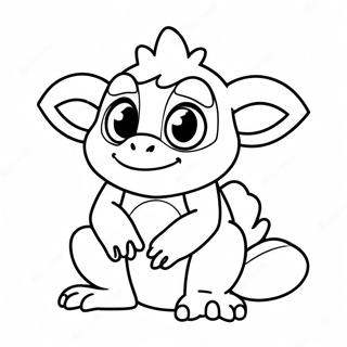 Grookey Coloring Page 30893-24900