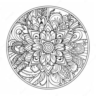 Simple Boho Coloring Pages