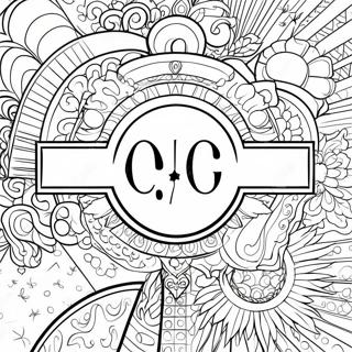 Logo Coloring Page 3091-2572