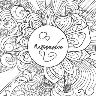 Colorful Logo Design Coloring Page 3092-2568