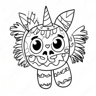 Colorful Pinata Coloring Page 30933-24927