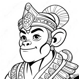 Monkey King Coloring Page 30943-24936