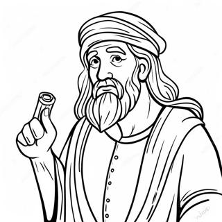 Creative Job Bible Characters Coloring Page 30964-24953