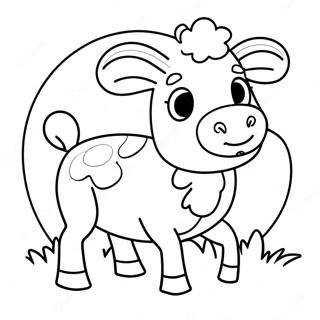 Suzy Sheep Coloring Page 30973-24963