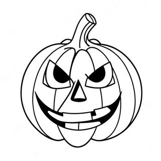 Spooky Pumpkin Mask Coloring Page 30994-24977