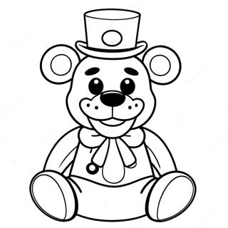 Toy Freddy Coloring Page 31063-25030