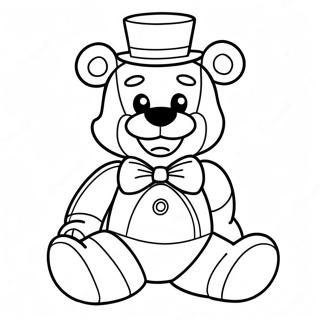 Toy Freddy Coloring Page 31063-25032