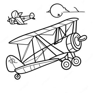 Flyers Coloring Pages