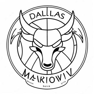 Dallas Mavericks Coloring Pages