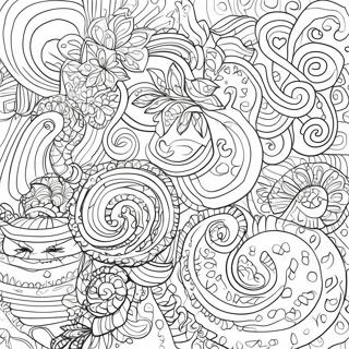 Colorful Marks Coloring Page 3112-2583