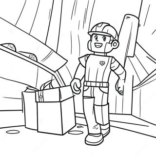 Jailbreak Roblox Scene Coloring Page 31152-25102