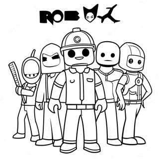 Roblox Jailbreak Characters Coloring Page 31153-25105