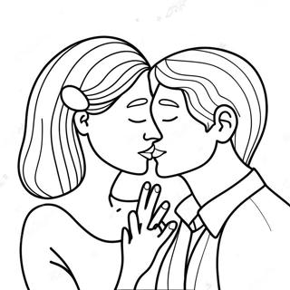 Love Relationship Coloring Page 3121-2591