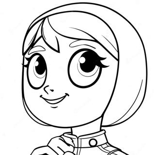 Marinette Miraculous Ladybug Coloring Page 31222-25159