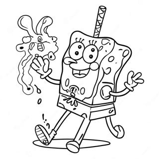 Spongebob Stoner Coloring Pages