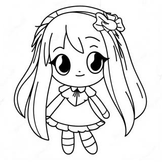 Madoka Magica Character Coloring Page 31312-25226