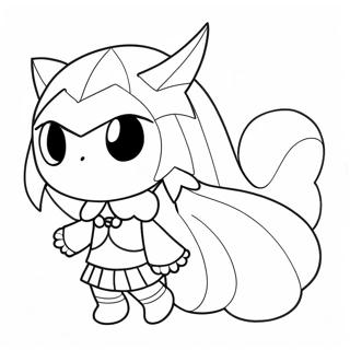 Madoka Magica Character Coloring Page 31312-25227