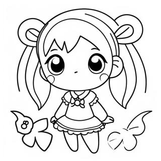 Madoka Magica Character Coloring Page 31312-25228