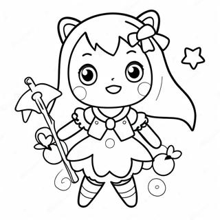 Magical Girl Madoka Magica Coloring Page 31313-25234