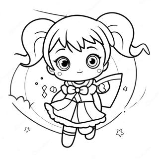 Magical Girl Madoka Magica Coloring Page 31313-25235