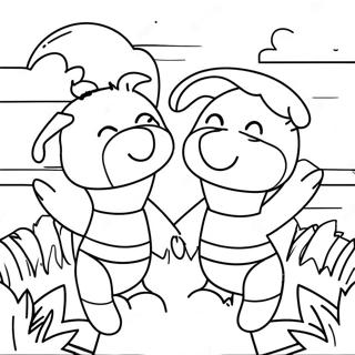 Best Friends Coloring Page 31322-25239