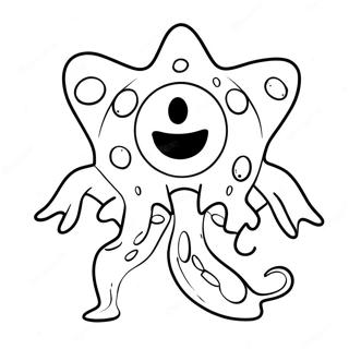 Cute Germ Cartoon Coloring Page 31362-25271