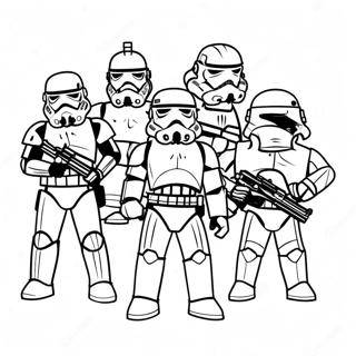 Star Wars Bad Batch Coloring Pages