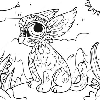 Palworld Coloring Pages