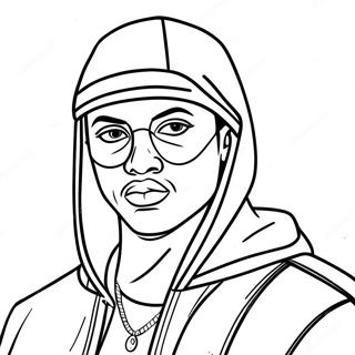 Hood Swag Gangsta Coloring Pages