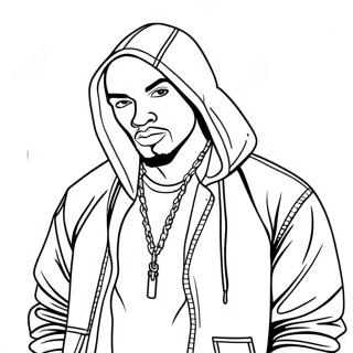 Hood Swag Gangsta Coloring Page 31412-25310