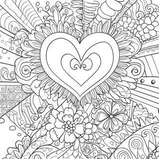 Love For Adults Coloring Pages