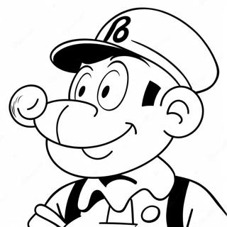 Popeye Coloring Page 31422-25318