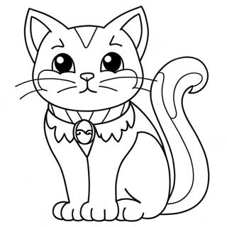 Warrior Cat Coloring Page 31452-25342