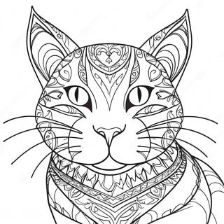 Warrior Cat Coloring Page 31452-25344