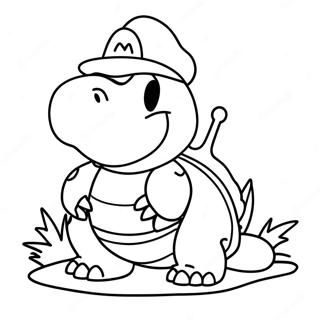 Koopa Troopa Coloring Page 31472-25363