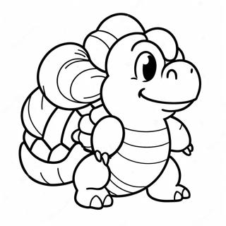 Adventurous Koopa Troopa Coloring Page 31473-25359